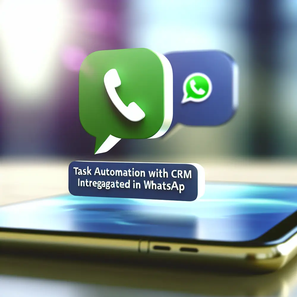 Aufgabenautomatisierung mit Crm Integriert in Whatsapp