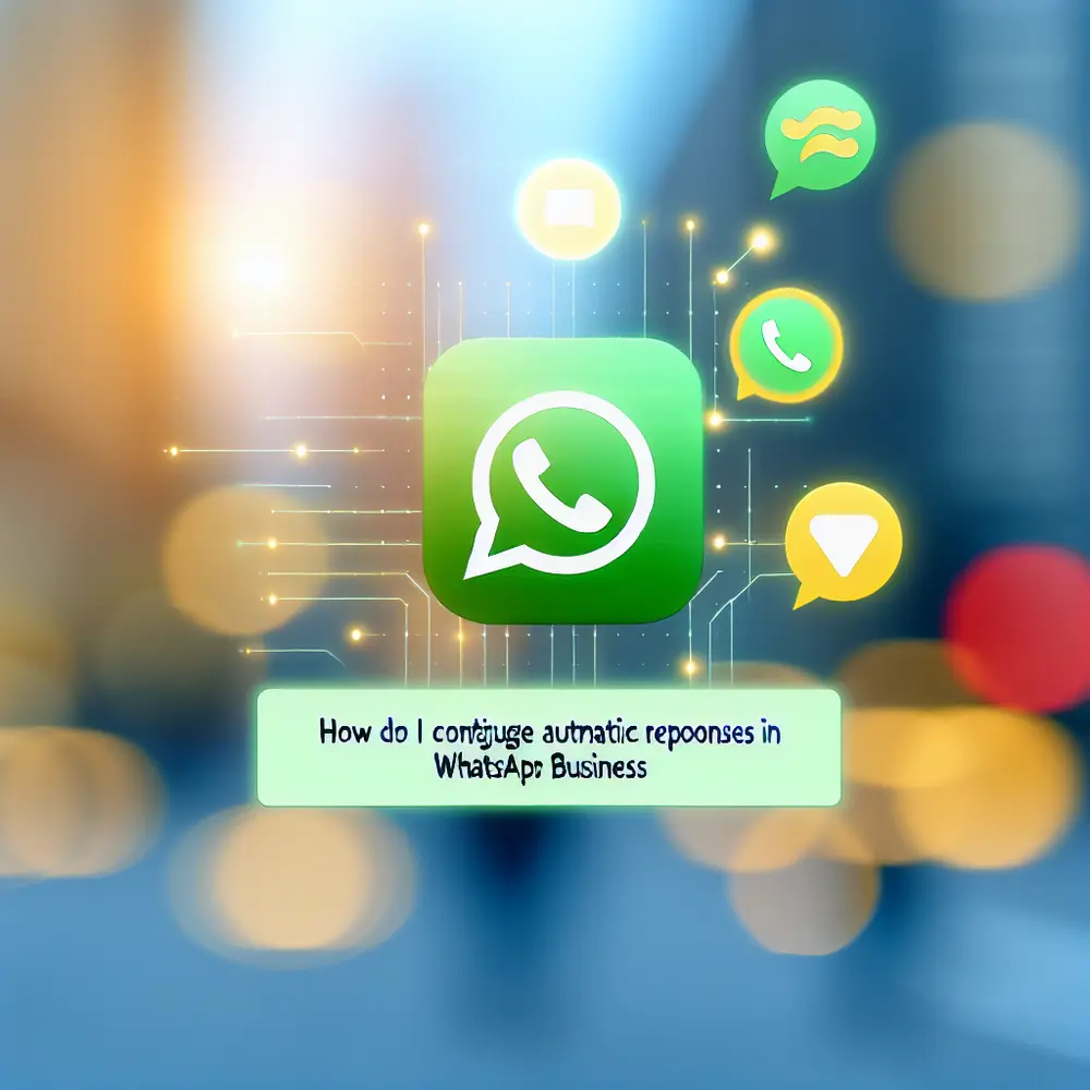 Automatische Antwort auf Whatsapp Business wie Konfiguriere Ich
