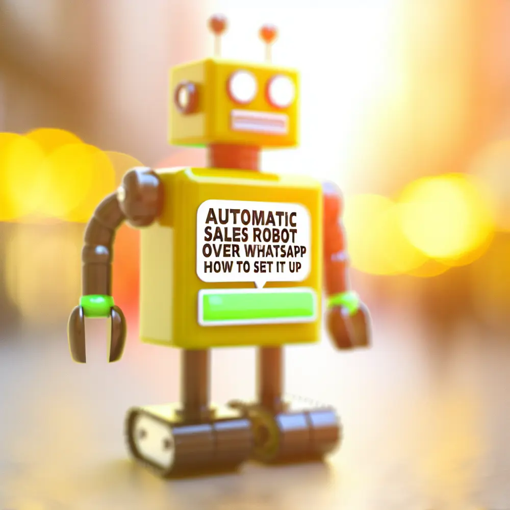 Automatischer Verkaufsroboter Ueber Whatsapp wie Erstellt Man Ihn