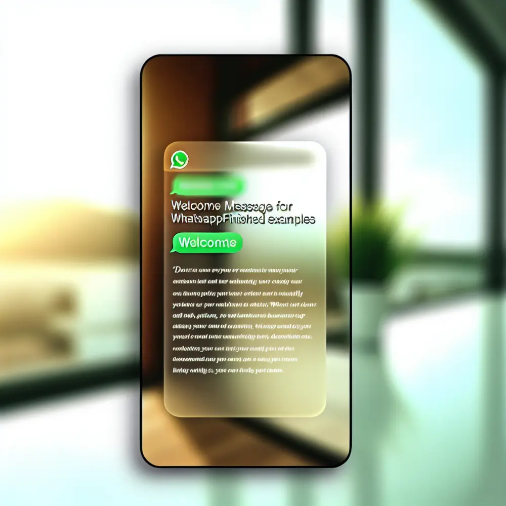 Begruessungsnachricht fuer Kunden auf Whatsapp Fertige Beispiele
