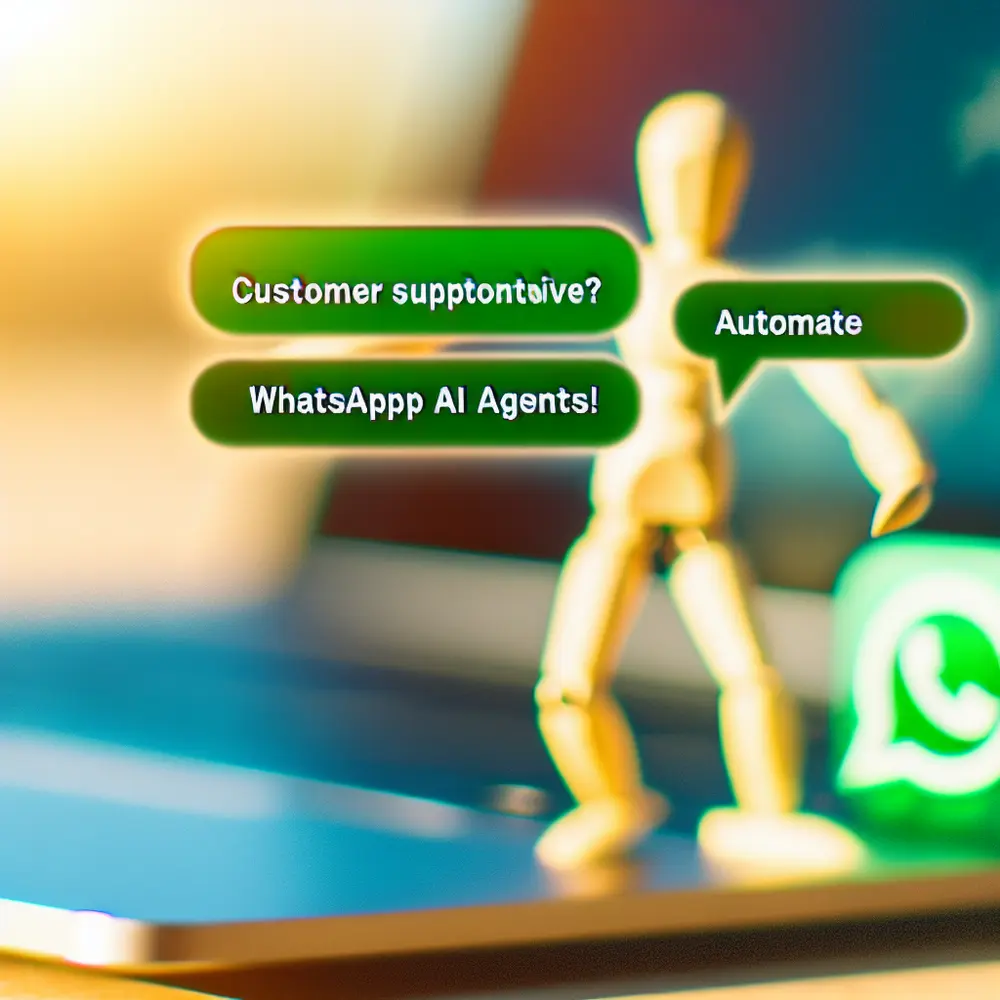 Kundensupport zu teuer? Automatisieren Sie mit WhatsApp KI-Agenten!
