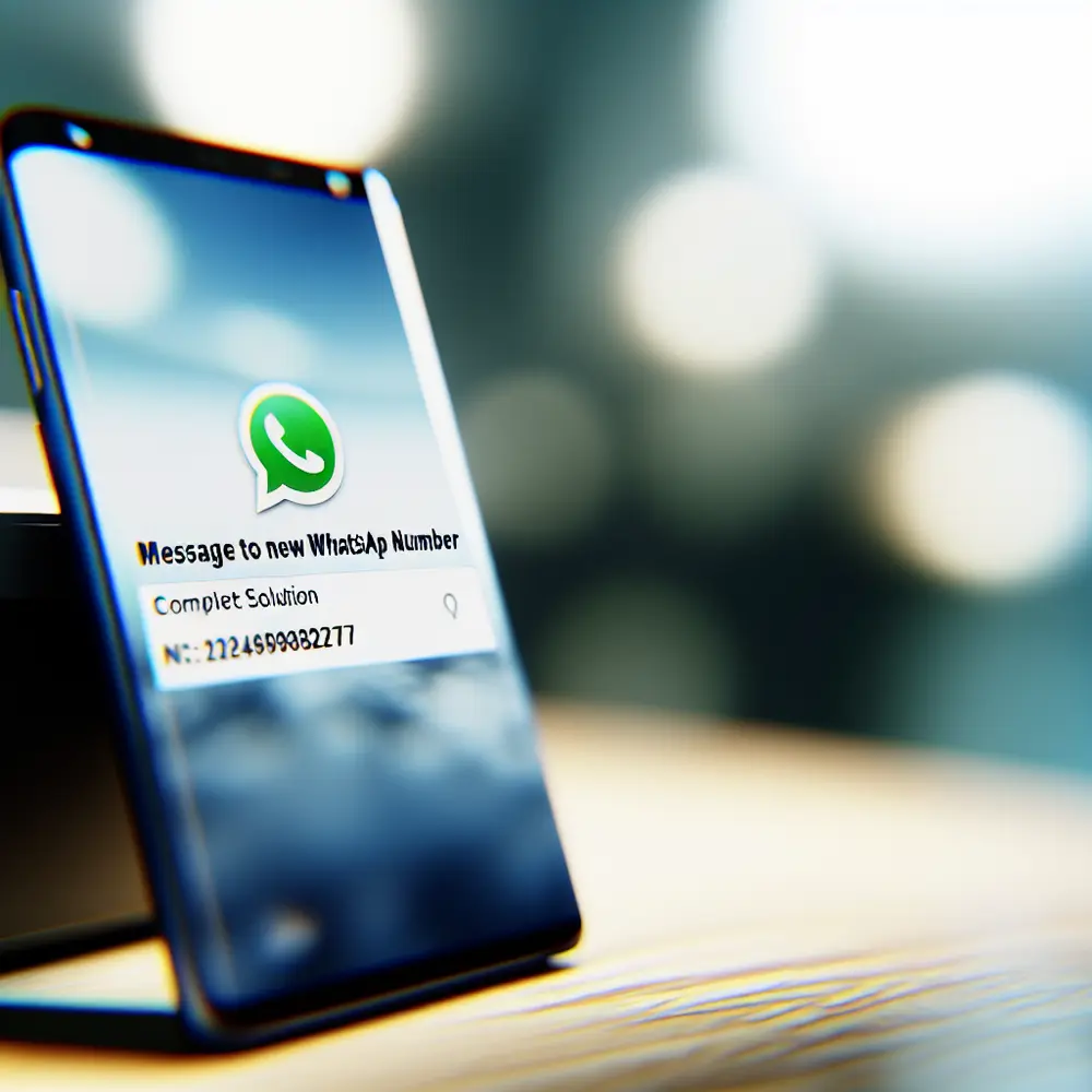 Nachricht an Neue Whatsapp Nummer Komplettloesung und Tipps
