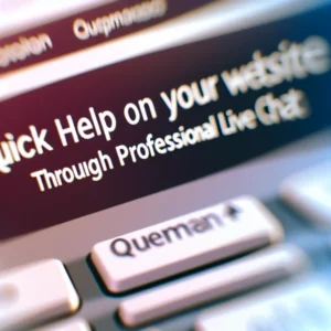 Schnelle Hilfe auf Ihrer Website: Durch professionellen Live-Chat.