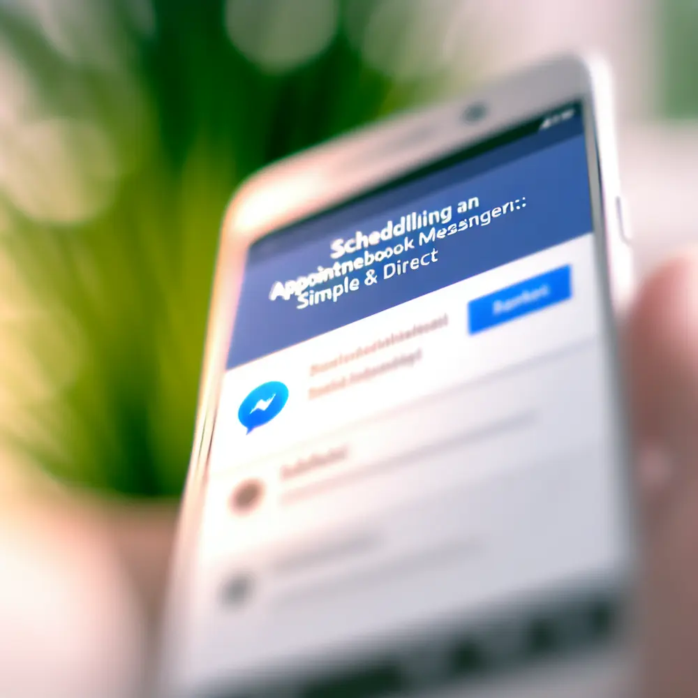 Terminbuchung über Facebook Messenger: Einfach & direkt.