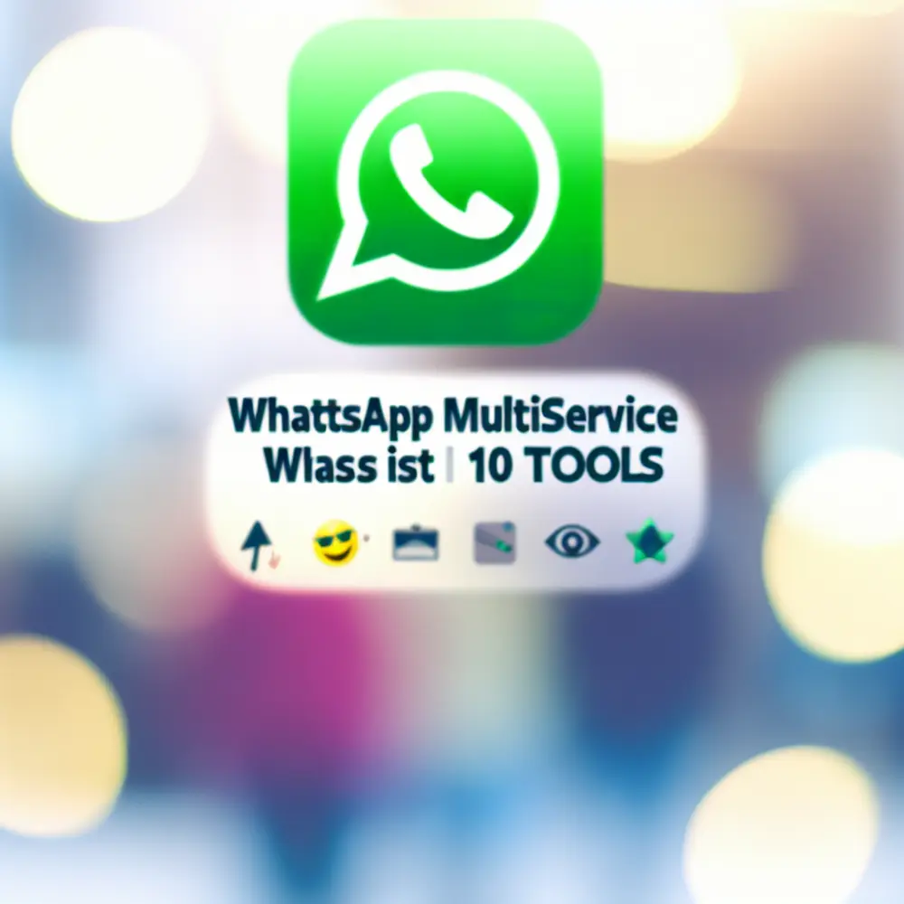 Whatsapp Multiservice was es Ist 10 Tools