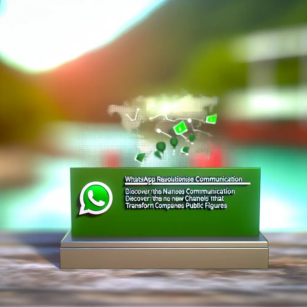 Whatsapp Revolutioniert die Kommunikation Entdecken Sie die Neuen Kanaele die Unternehmen und Prominente Transformieren