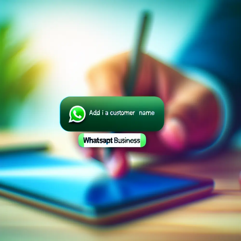 Wie Fuege Ich Einen Kundennamen zu Whatsapp Business Hinzu