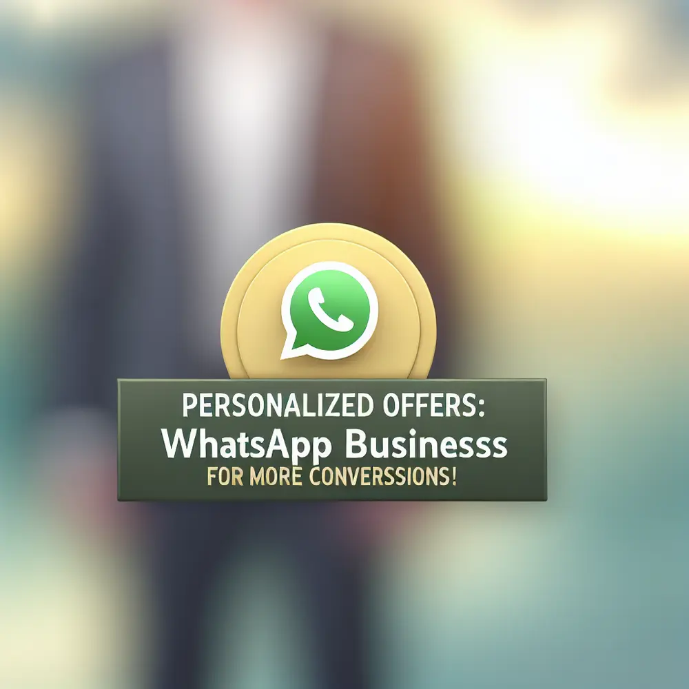 Personalisierte Angebote: WhatsApp Business für mehr Conversions