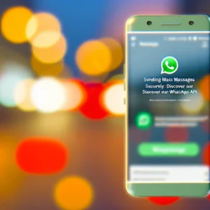 Sicher Massennachrichten senden: Entdecken Sie unsere WhatsApp API