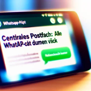 Zentrales Postfach: Alle WhatsApp-Chats auf einen Blick