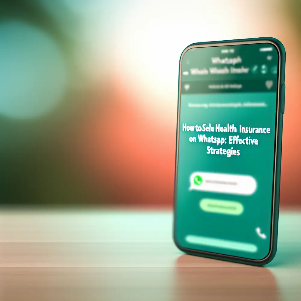 How to Sell Health Insurance on WhatsApp: Effective Strategies