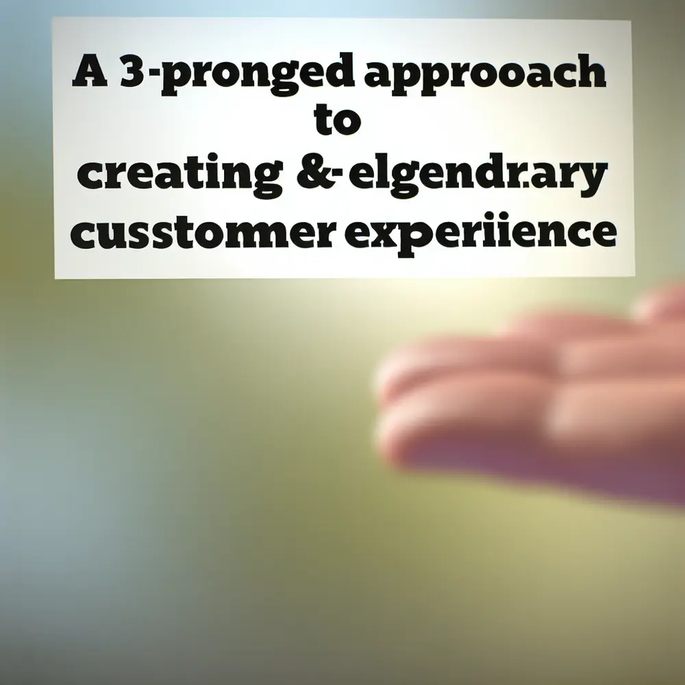A 3-Pronged Approach to Creating (and Scaling) Legendary CX
