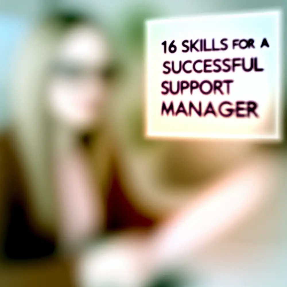 16 Support Manager Skills to Develop for Success