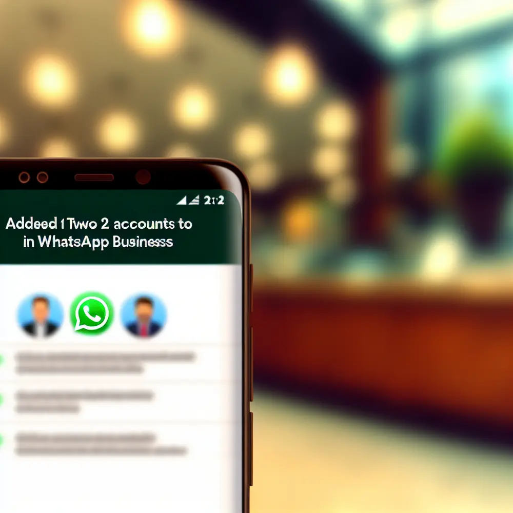 How do I add two accounts in WhatsApp Business? A Simple Guide