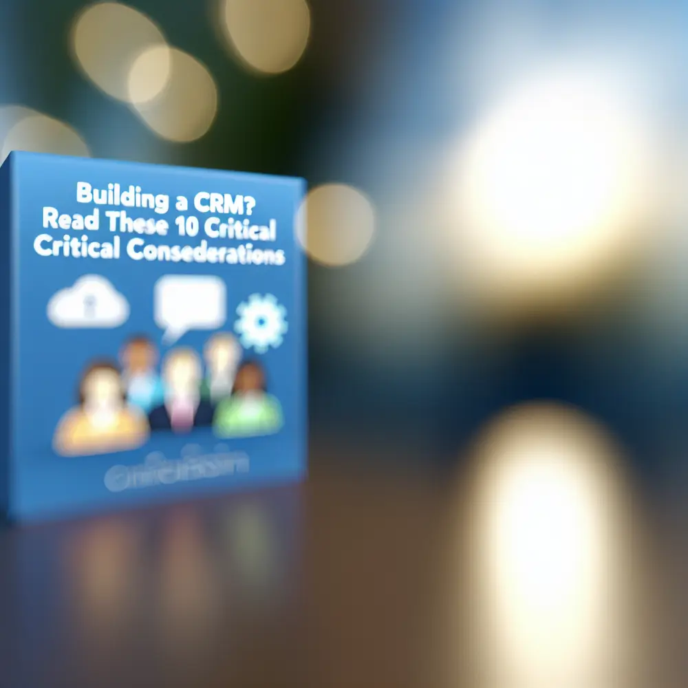 Building a CRM? Read These 10 Critical Considerations First