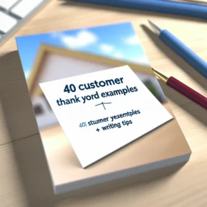 40 Customer Thank You Card Examples (+ Writing Tips)