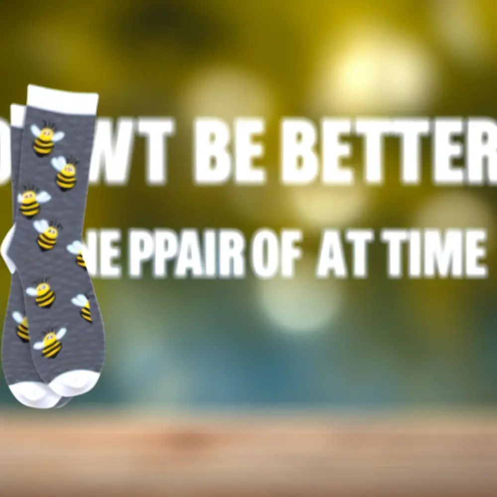 How to Bee Better, One Pair of Socks at a Time