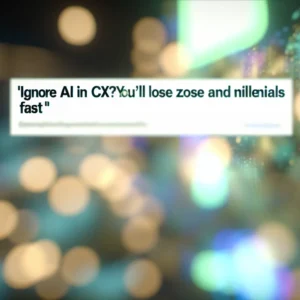 Ignore AI in CX? You'll Lose Gen Z and Millennials Fast