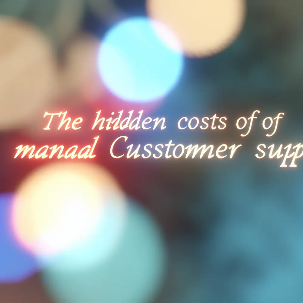 The Hidden Costs of Manual Customer Support
