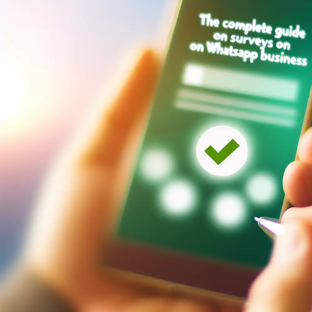 Como crear una encuesta en whatsapp business la guia completa