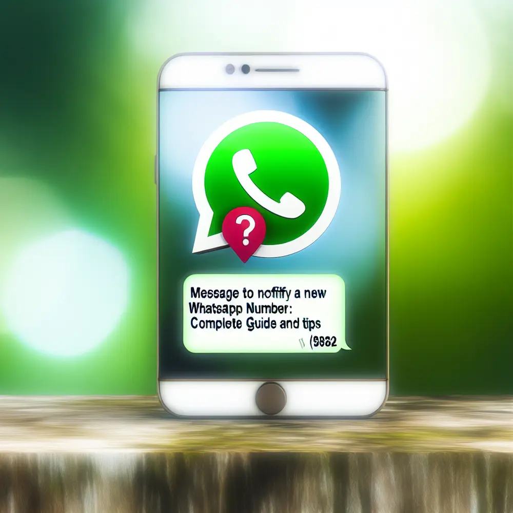 Mensaje para notificar un nuevo numero whatsapp guia completa y consejos
