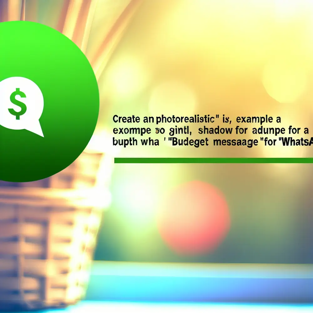 Mensaje presupuesto para whatsapp ejemplos y consejos