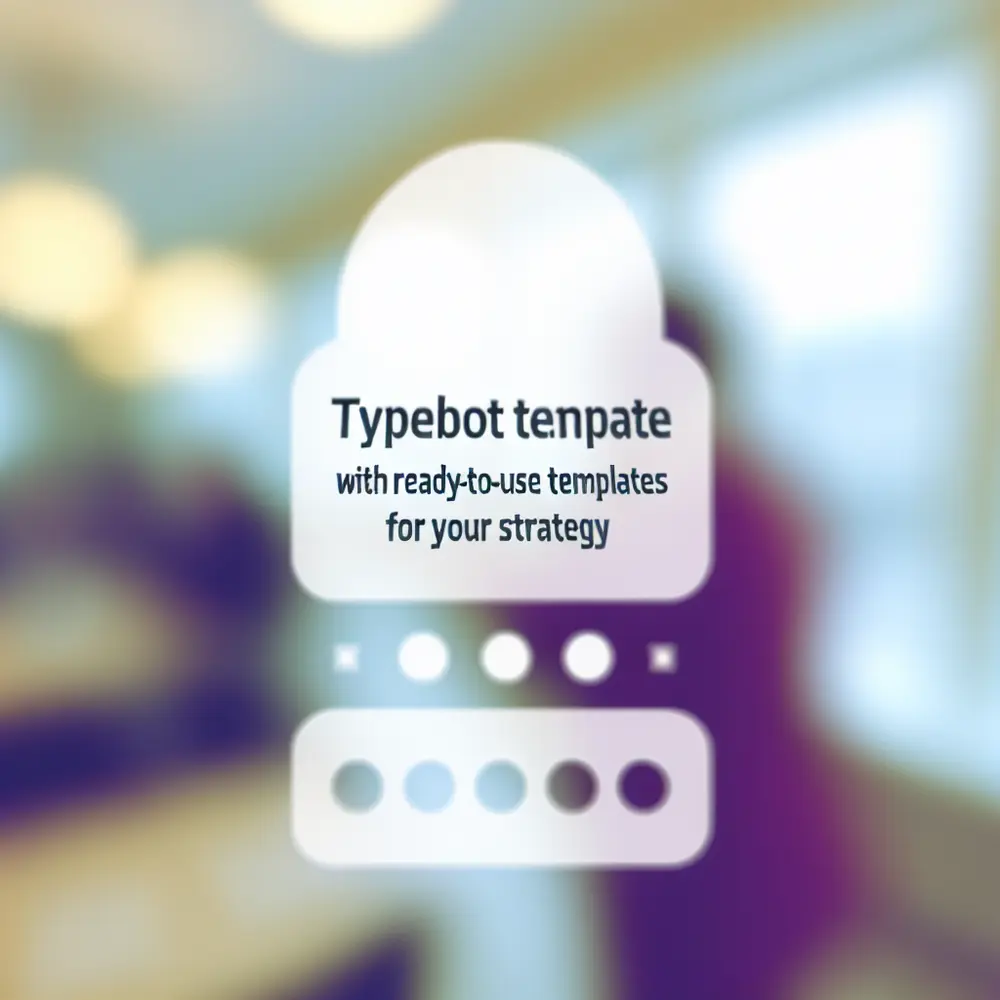 Plantilla typebot como utilizar plantillas listas para usar en su estrategia