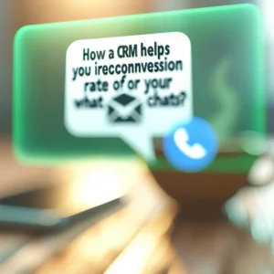 ¿Cómo un CRM te Ayuda a Aumentar la Tasa de Conversión de tus Chats de WhatsApp?