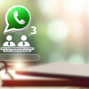 ¿Cómo tener 3 cuentas de WhatsApp Business? | Descubre las opciones para tu negocio
