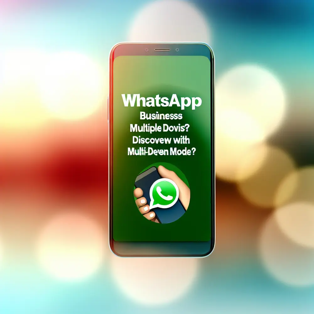 ¿Puede WhatsApp Business estar en varios dispositivos? | Descubre cómo con el modo multidispositivo
