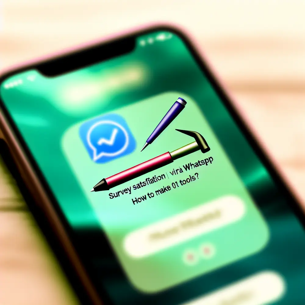 Enquete satisfaction via whatsapp comment faire 10 outils
