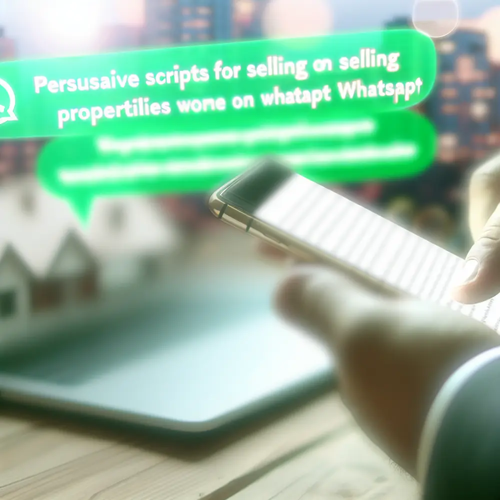 Scripts persuasifs pour vendre des proprietes sur whatsapp