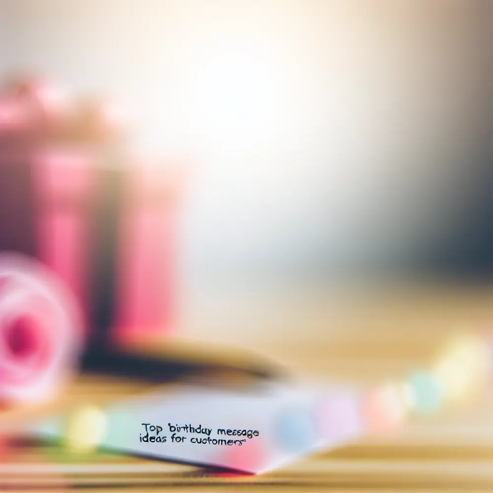 Top 10 idees messages danniversaire pour les clients