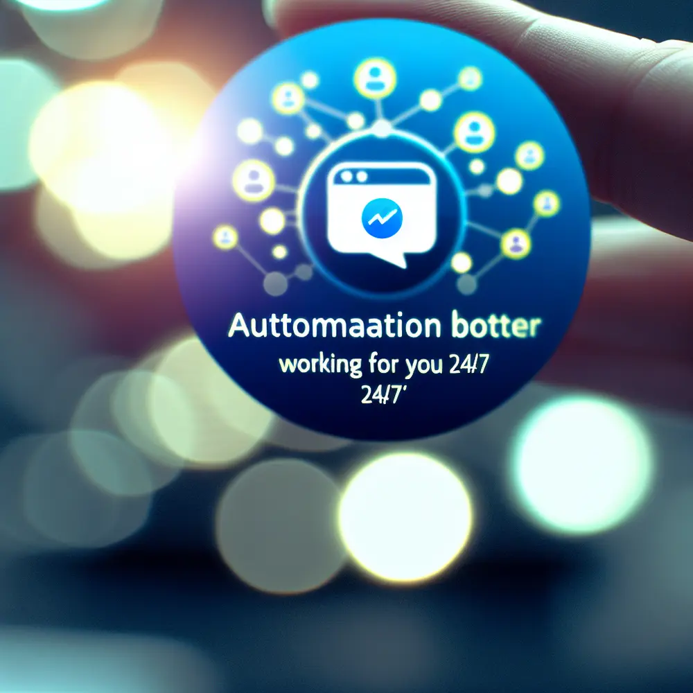 Automatisation sur Messenger : Des Bots qui Travaillent pour Vous 24/7