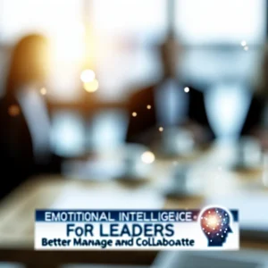 Intelligence Émotionnelle pour Leaders : Mieux Gérer et Mieux Collaborer