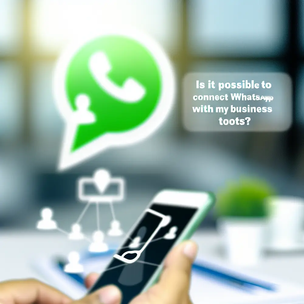 Je veux Connecter WhatsApp à mes Outils Métiers, est-ce Possible ?