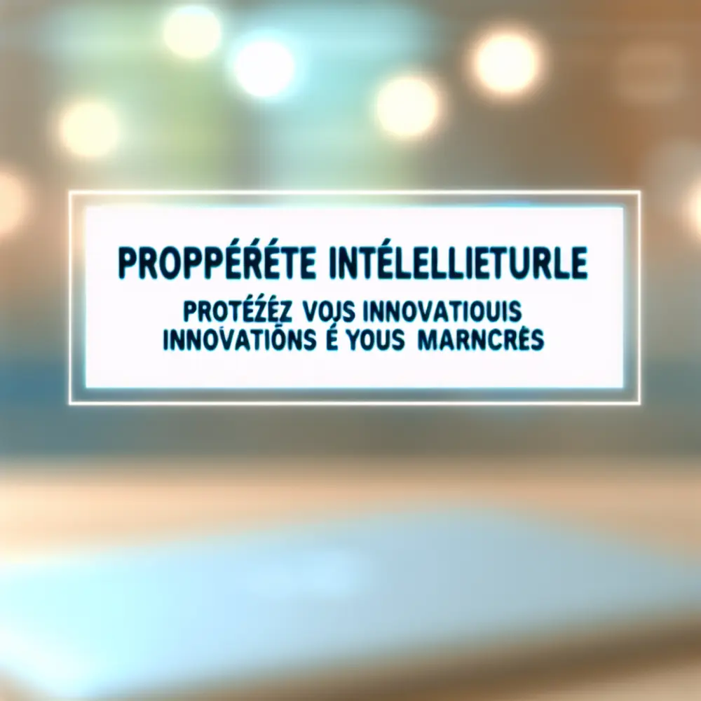 Propriété Intellectuelle : Protégez Vos Innovations et Vos Marques