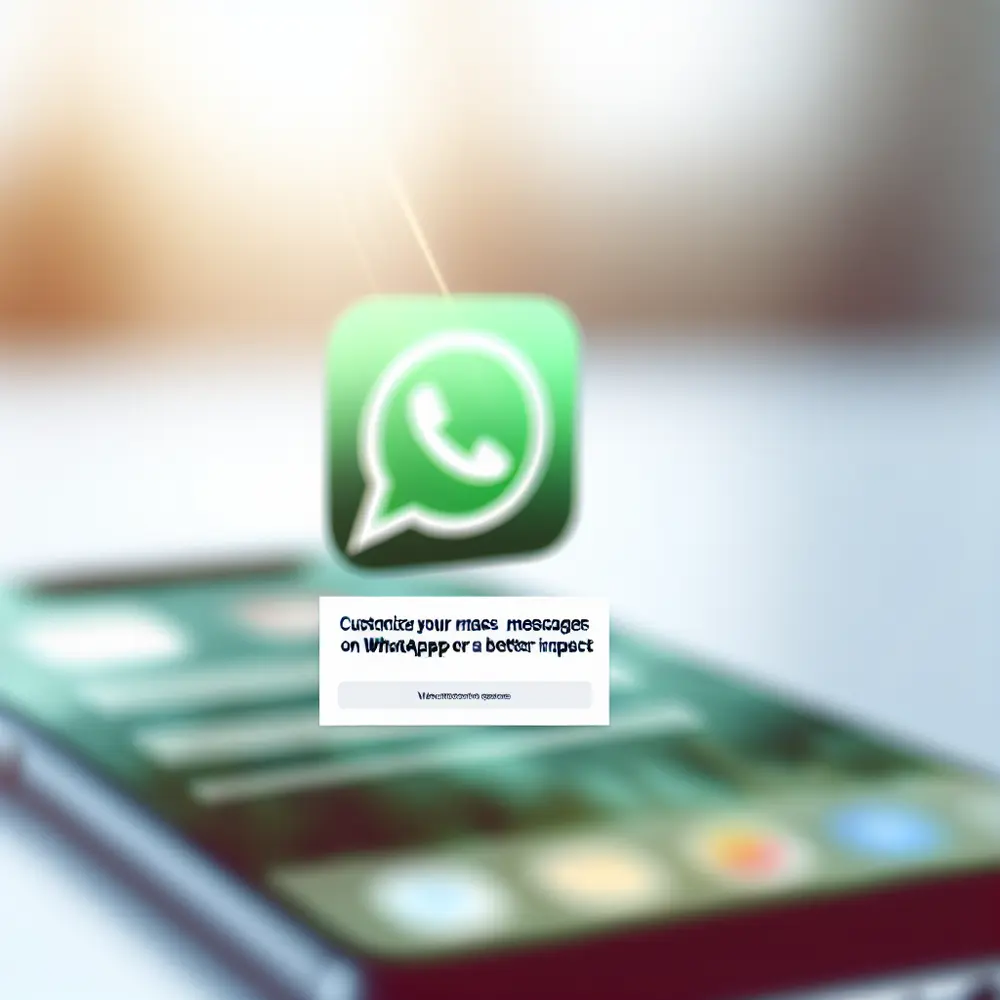 Personnalisez vos Messages de Masse sur WhatsApp pour un Meilleur Impact