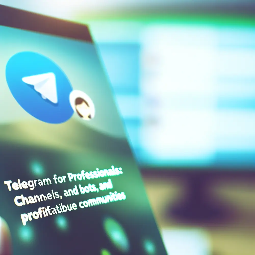 Telegram pour les Pros : Canaux, Bots et Communautés Rentables