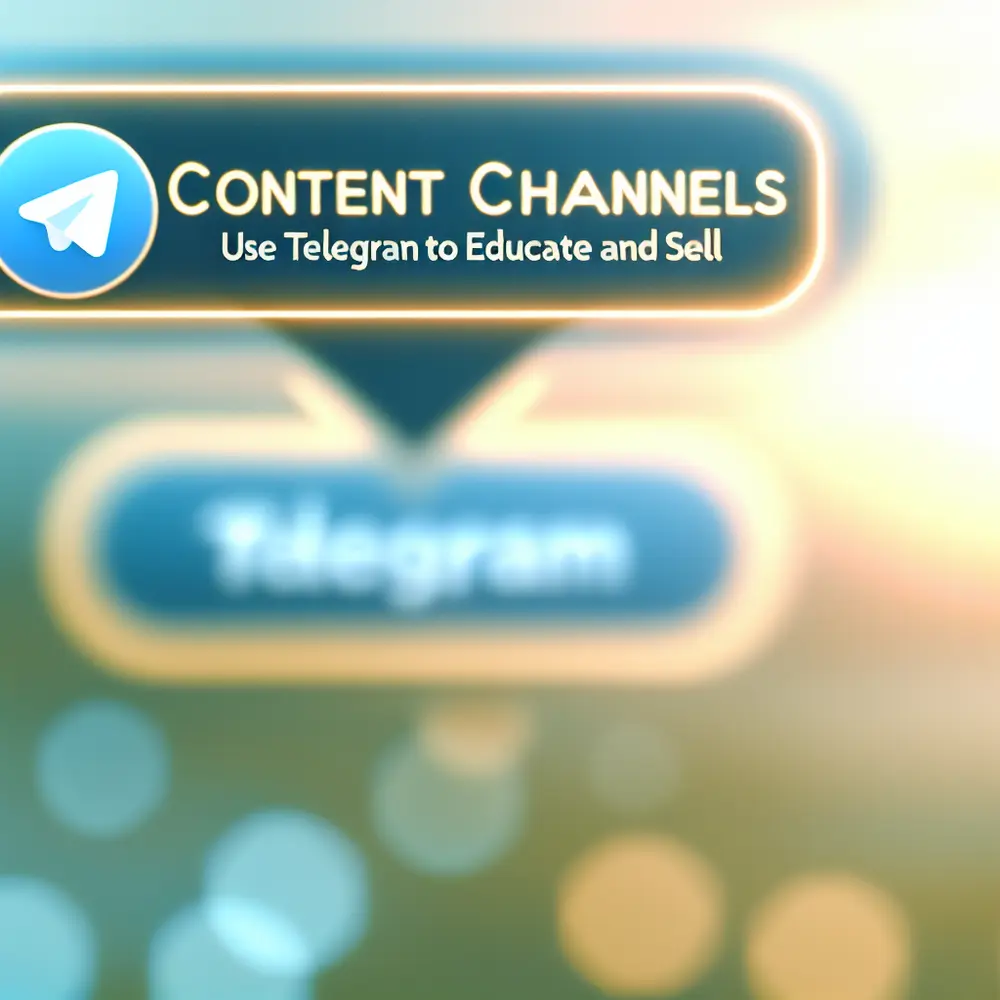 Canaux de Contenu : Utilisez Telegram pour Éduquer et Vendre