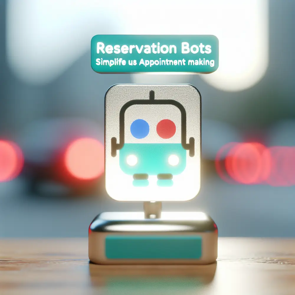Bots de Réservation : Simplifiez la Prise de Rendez-vous