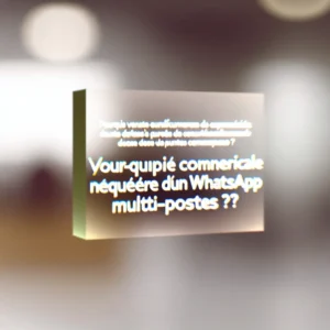 Pourquoi Votre Équipe Commerciale a-t-elle Besoin d'un WhatsApp Multi-Postes ?