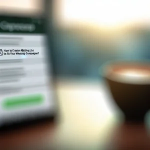 Comment Créer une Liste de Diffusion Opt-in pour vos Campagnes WhatsApp ?