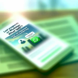 Prospects Perdus sur WhatsApp : Comment Mettre en Place un Suivi Efficace ?