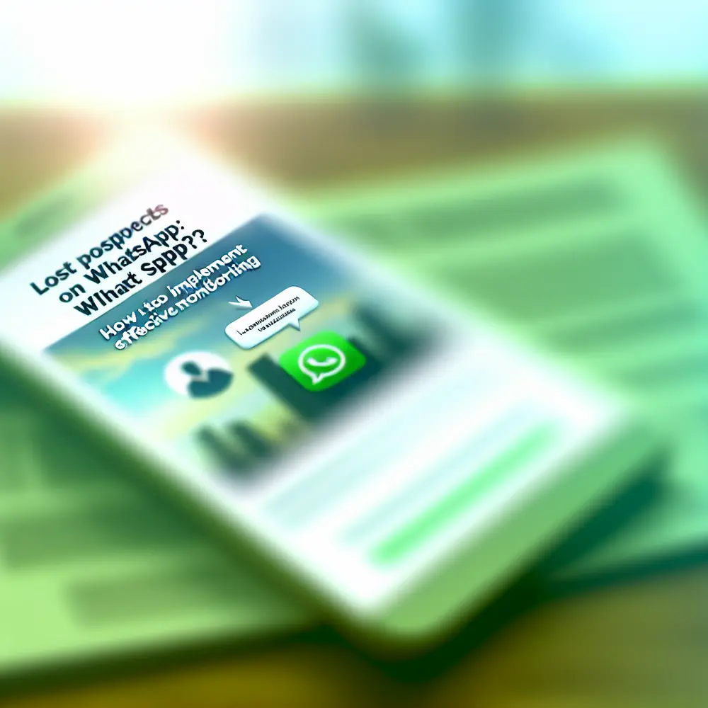 Prospects Perdus sur WhatsApp : Comment Mettre en Place un Suivi Efficace ?