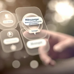 Messenger : Des Menus Interactifs pour Guider Vos Clients