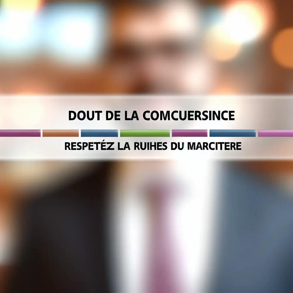 Droit de la Concurrence : Respectez les Règles du Marché