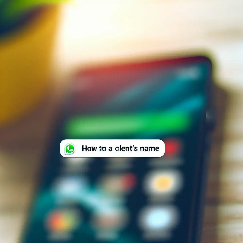 Come aggiungere il nome del cliente su whatsapp business