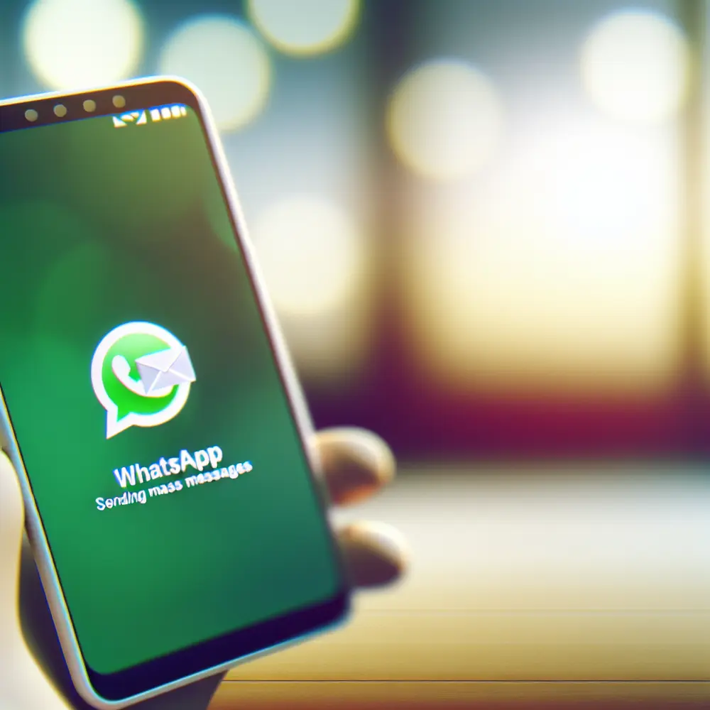 Invio di messaggi di massa su whatsapp