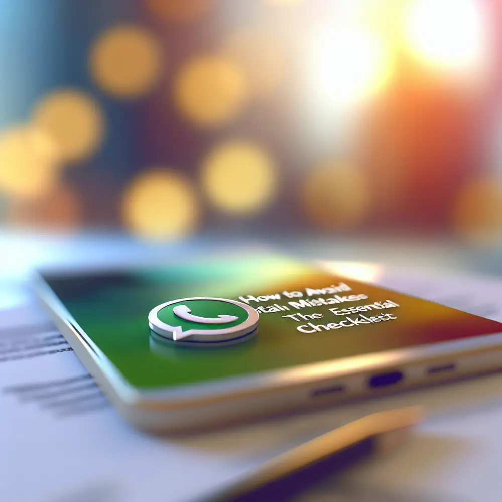 Come Evitare Errori Fatali su WhatsApp Business: La Checklist Indispensabile